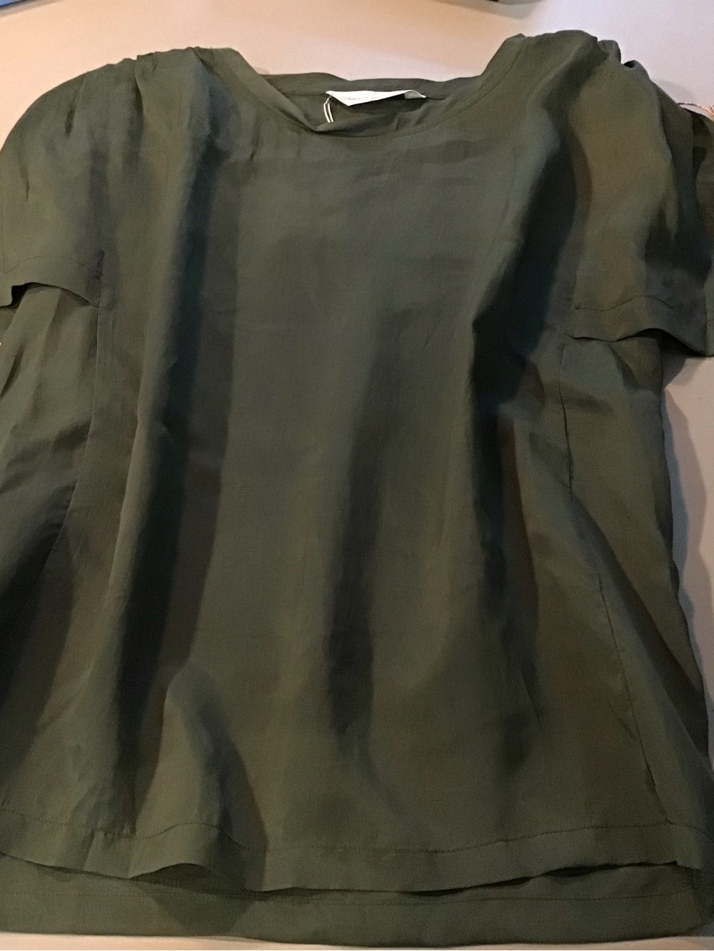 Golden Goose Olive Green Lightweight Women's Blouse
